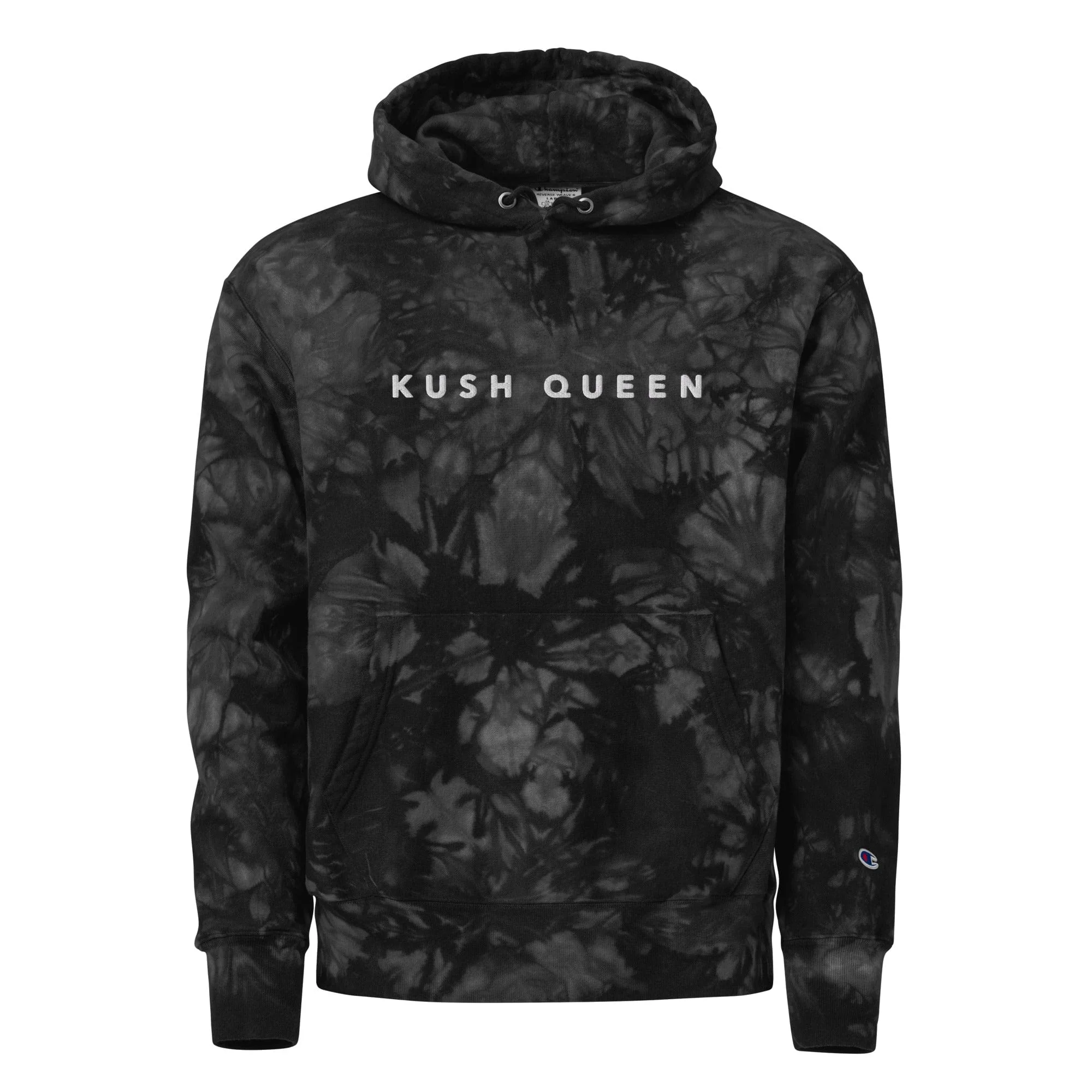 Kush Queen Unisex Champion tie-dye hoodie