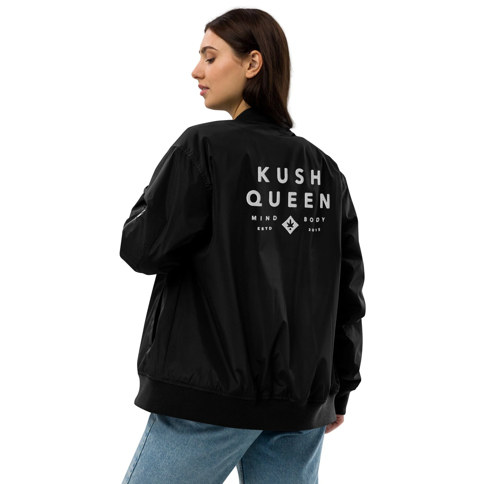 Premium recycled bomber jacket - Image 10