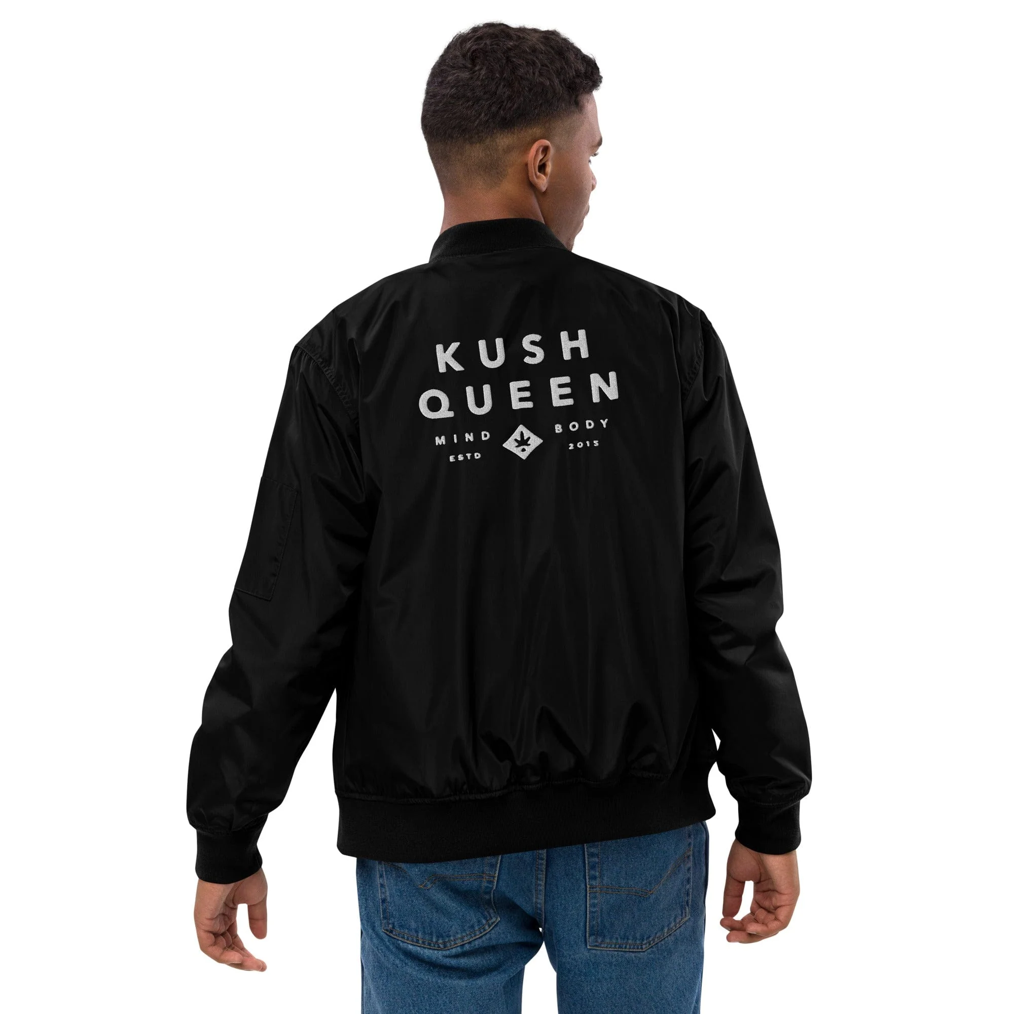 Premium recycled bomber jacket - Image 12
