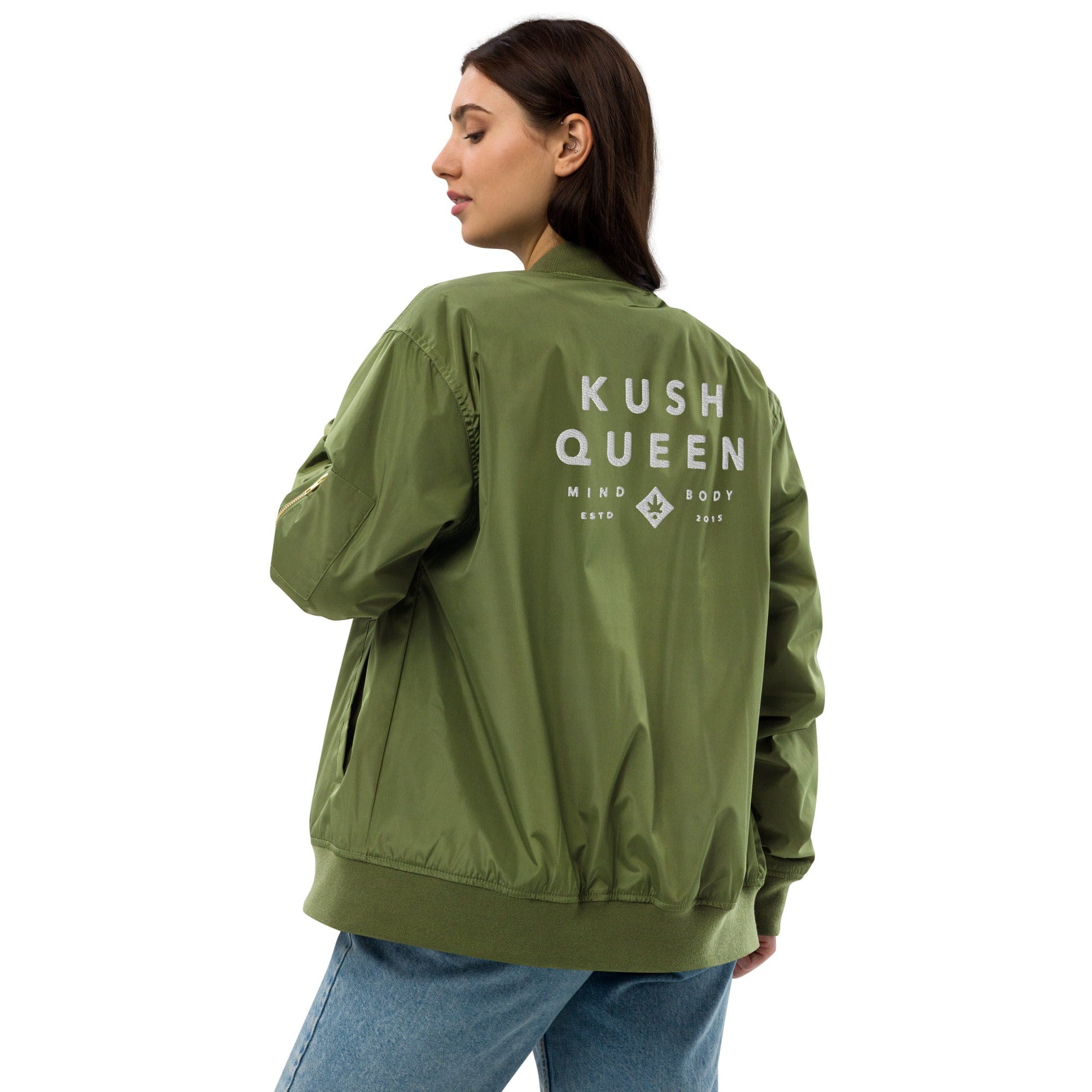 Premium recycled bomber jacket - Image 5