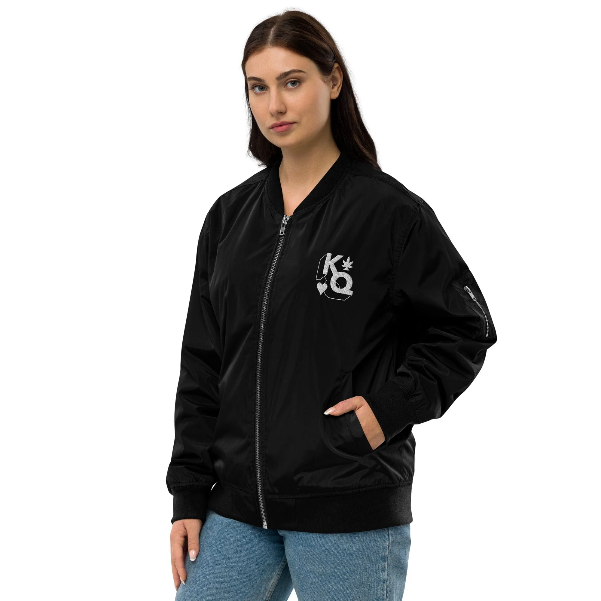 Premium recycled bomber jacket - Image 7