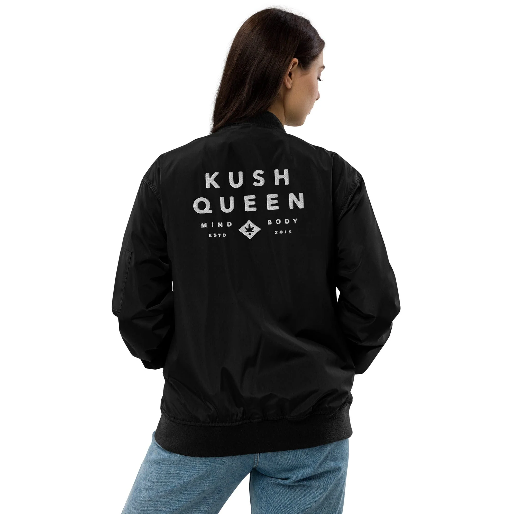 Premium recycled bomber jacket - Image 9