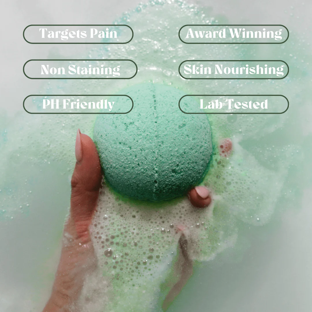 Relieve 1:1 CBD & Delta 9 THC Bath Bomb - Image 3