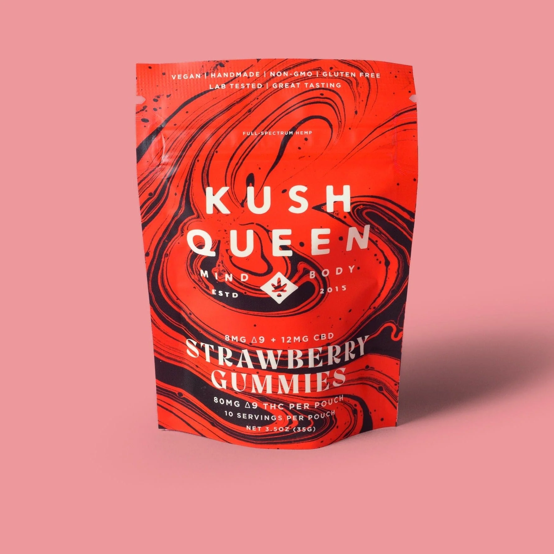 Strawberry Delta 9 THC + CBD Gummies - Image 4