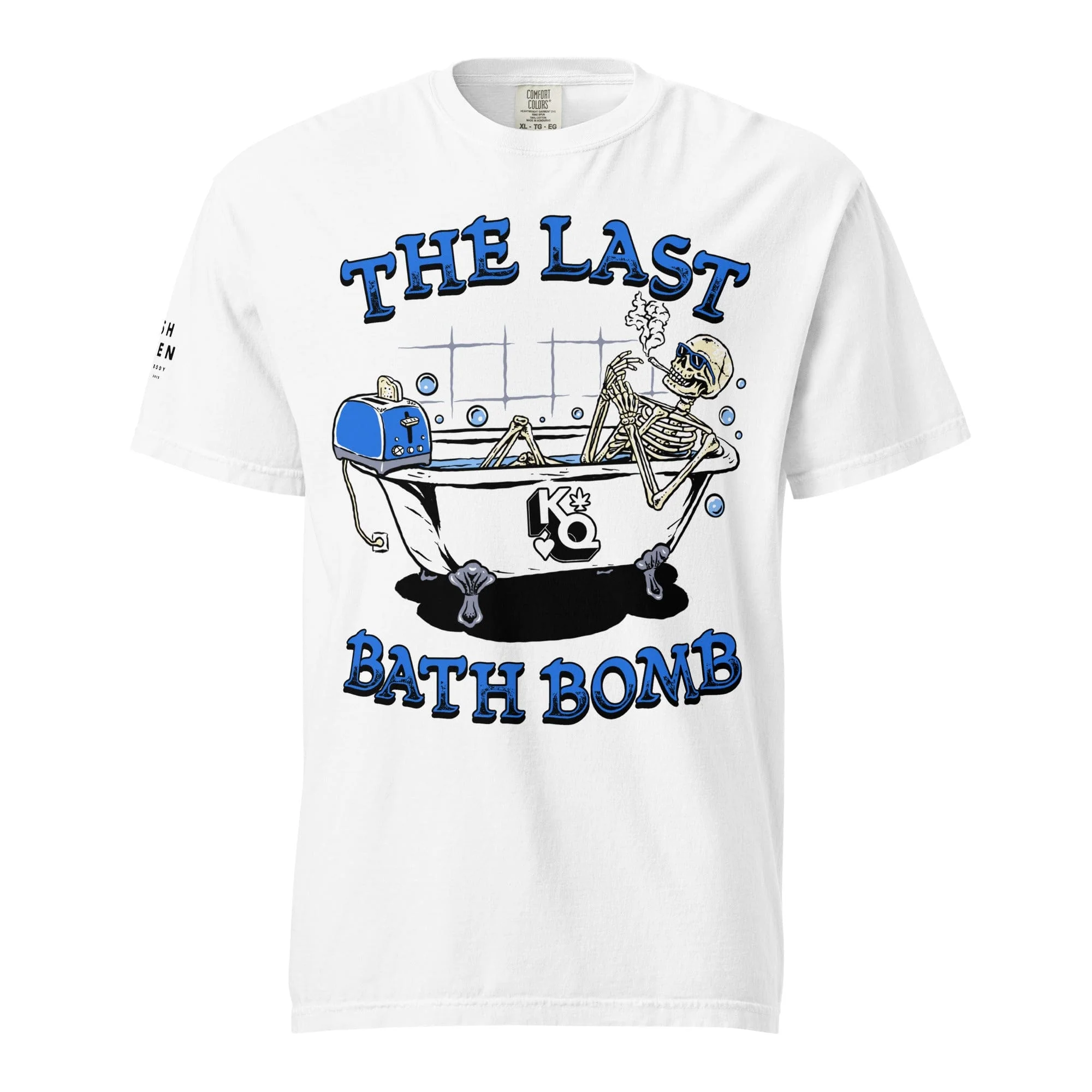 'The Last Bath Bomb' Unisex garment-dyed heavyweight t-shirt - Image 12