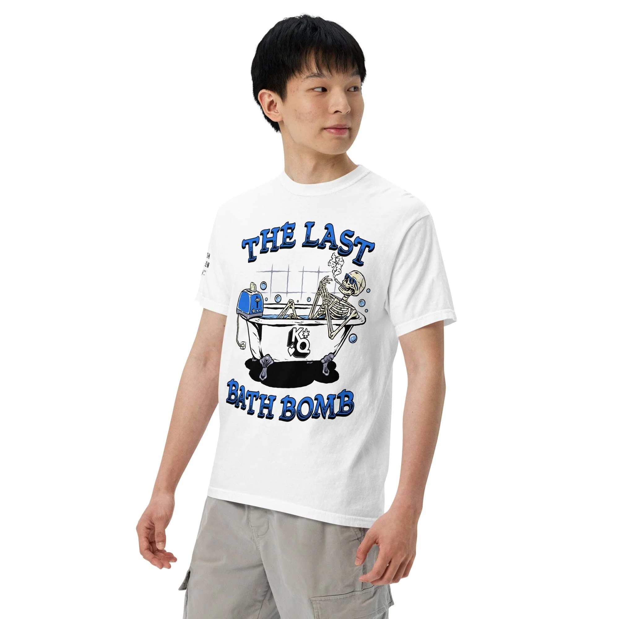 'The Last Bath Bomb' Unisex garment-dyed heavyweight t-shirt - Image 4