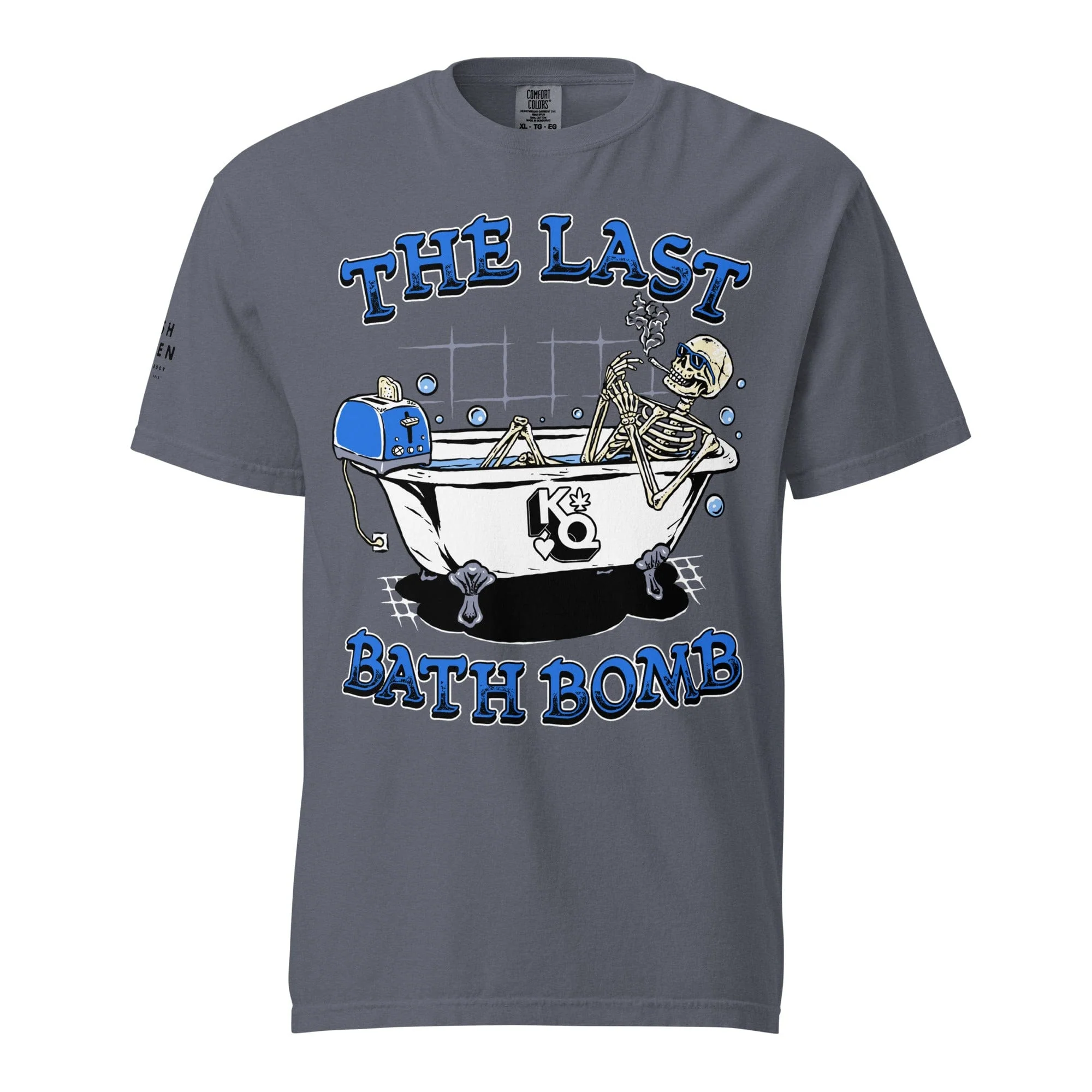 'The Last Bath Bomb' Unisex garment-dyed heavyweight t-shirt - Image 8